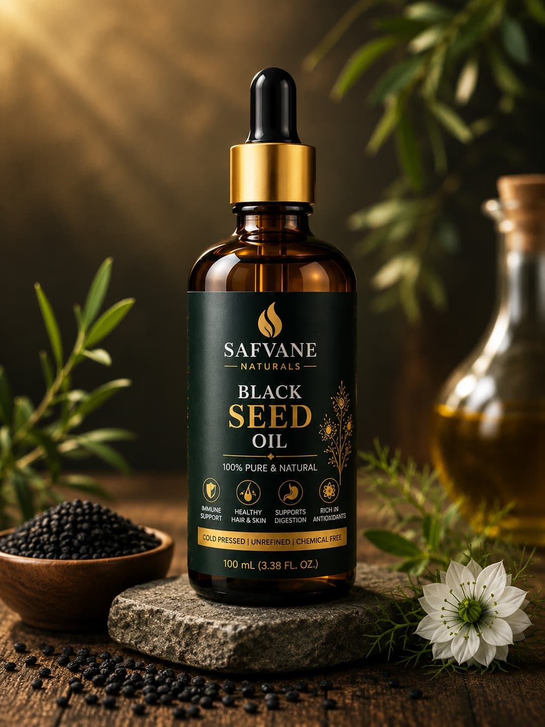 Safvane Naturals Black Seed Oil